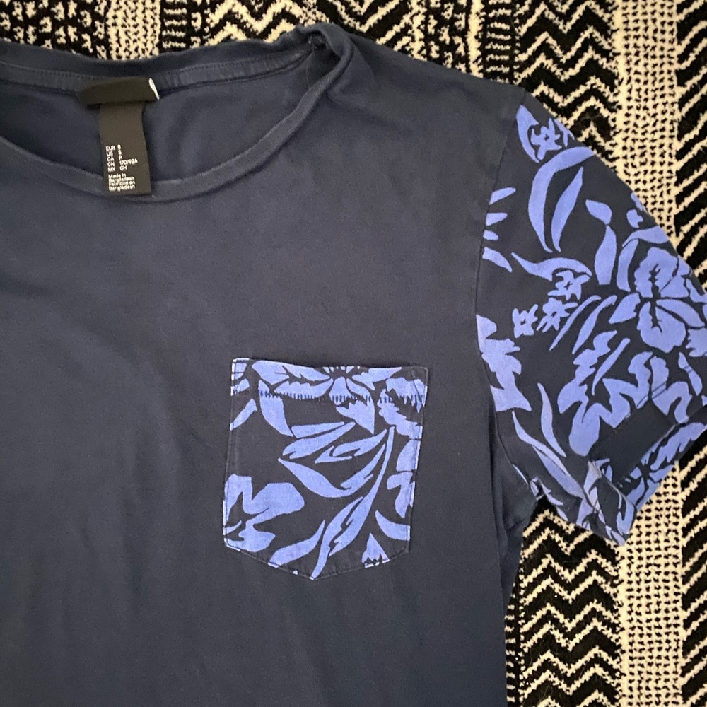 H&M T-shirt with graphic sleeves